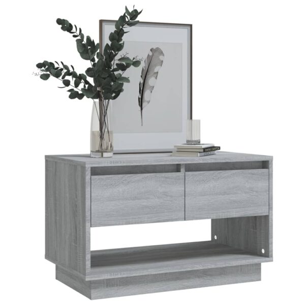 Aplusliving-TV Cabinet Grey Sonoma 70x41x44 cm Engineered Wood