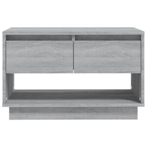 Aplusliving-TV Cabinet Grey Sonoma 70x41x44 cm Engineered Wood