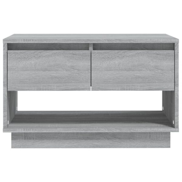 Aplusliving-TV Cabinet Grey Sonoma 70x41x44 cm Engineered Wood