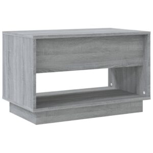 Aplusliving-TV Cabinet Grey Sonoma 70x41x44 cm Engineered Wood