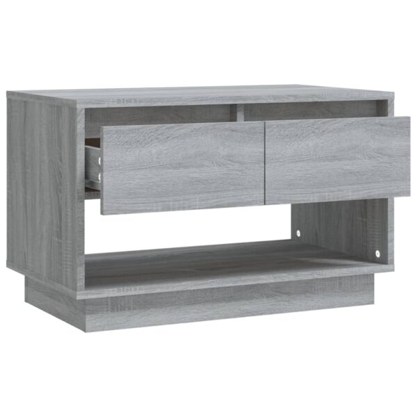 Aplusliving-TV Cabinet Grey Sonoma 70x41x44 cm Engineered Wood