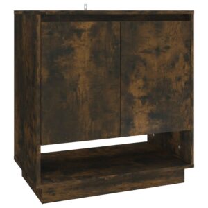 Aplusliving-Sideboard Smoked Oak 70x41x75 cm Engineered Wood