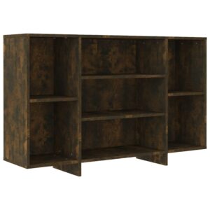 Aplusliving-Sideboard Smoked Oak 120x30x75 cm Engineered Wood