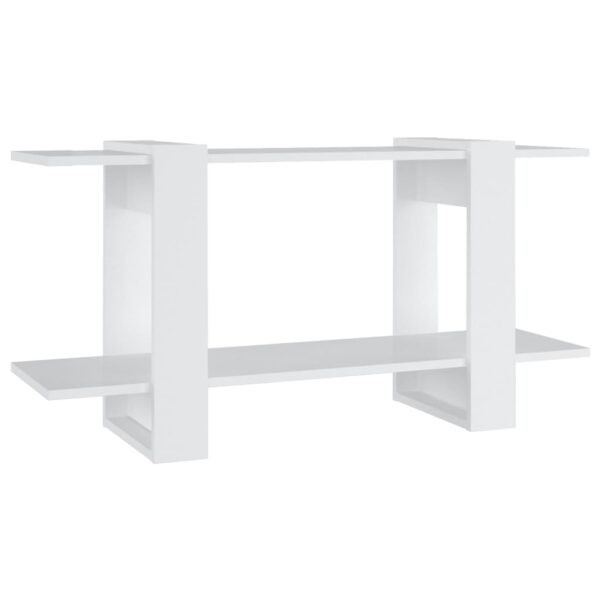 Aplusliving-Book Cabinet White 100x30x51 cm Engineered Wood