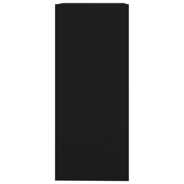 Aplusliving-Book Cabinet/Room Divider Black 40x30x72 cm