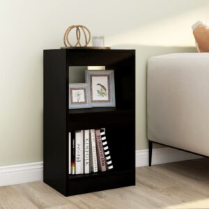 Aplusliving-Book Cabinet/Room Divider Black 40x30x72 cm