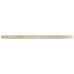 Aplusliving-Table Top Ø60x2.5 cm Solid Wood Pine
