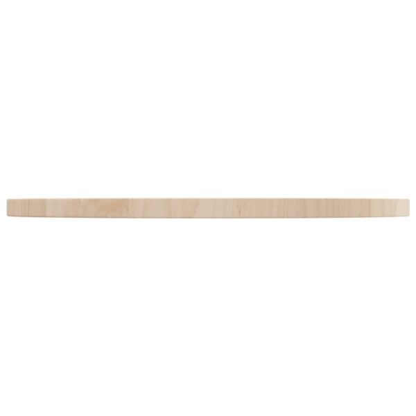 Aplusliving-Table Top Ø60x2.5 cm Solid Wood Pine