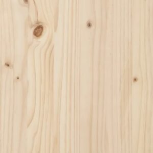 Aplusliving-Table Top Ø60x2.5 cm Solid Wood Pine