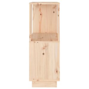 Aplusliving-Book Cabinet/Room Divider 51x25x70 cm Solid Wood Pine