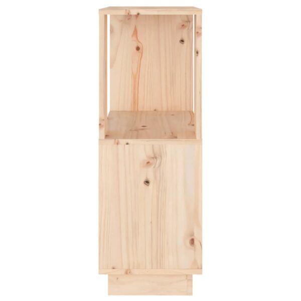 Aplusliving-Book Cabinet/Room Divider 51x25x70 cm Solid Wood Pine