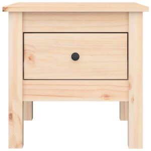 Aplusliving-Side Tables 2 pcs 40x40x39 cm Solid Wood Pine