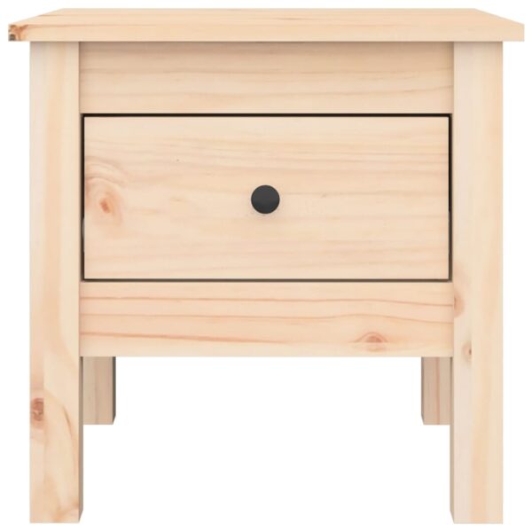 Aplusliving-Side Tables 2 pcs 40x40x39 cm Solid Wood Pine