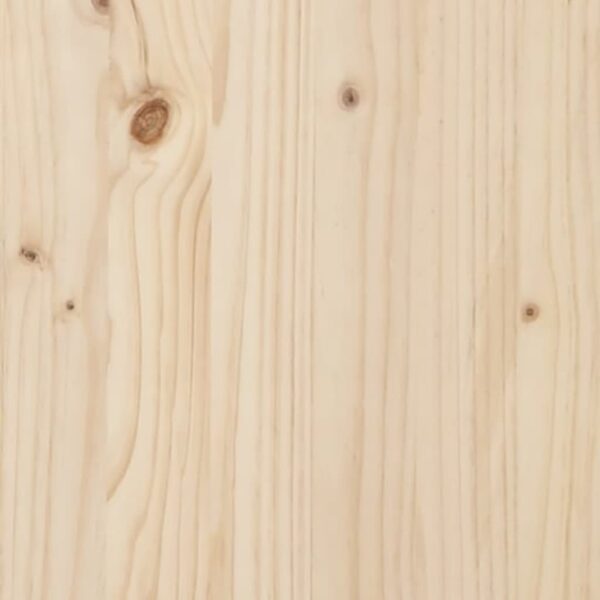 Aplusliving-Side Tables 2 pcs 40x40x39 cm Solid Wood Pine