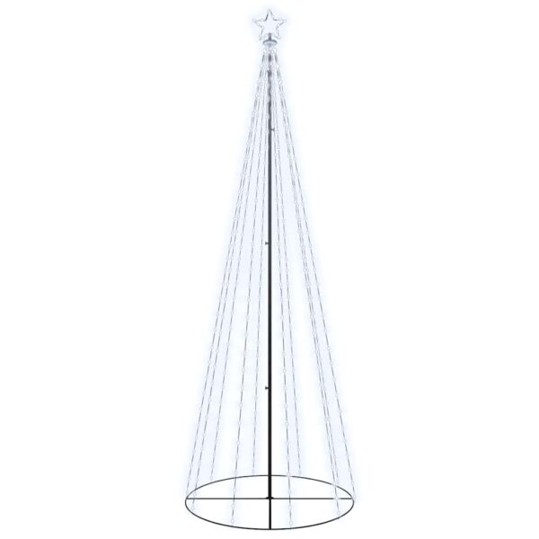 Aplusliving-Christmas Cone Tree Cold White 310 LEDs 100x300 cm