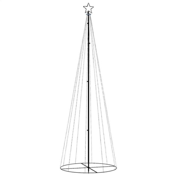 Aplusliving-Christmas Cone Tree Cold White 310 LEDs 100x300 cm