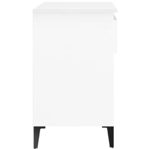 Aplusliving-Shoe Cabinet White 70x36x60 cm Engineered Wood