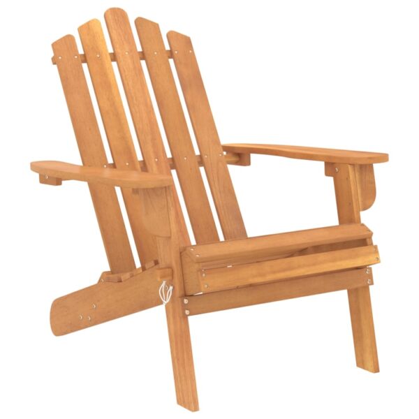 Aplusliving-Garden Adirondack Chairs 2 pcs Solid Wood Acacia