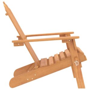 Aplusliving-Garden Adirondack Chairs 2 pcs Solid Wood Acacia