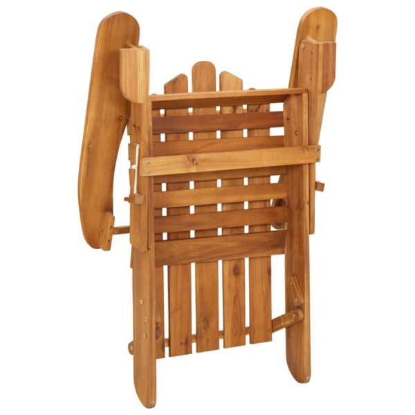 Aplusliving-Garden Adirondack Chairs 2 pcs Solid Wood Acacia