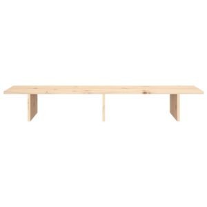 Aplusliving-Monitor Stand 100x27x15 cm Solid Wood Pine