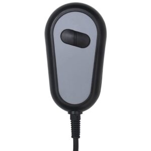 Aplusliving-Stand up Massage Chair Black Faux Leather