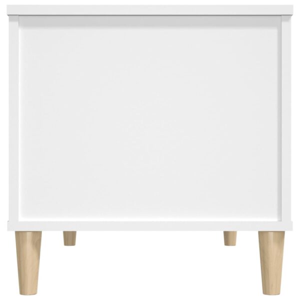 Aplusliving-Coffee Table White 90x44.5x45 cm Engineered Wood