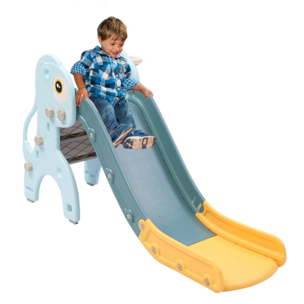 Aplusliving-Kids Slide 135cm Long Basketball