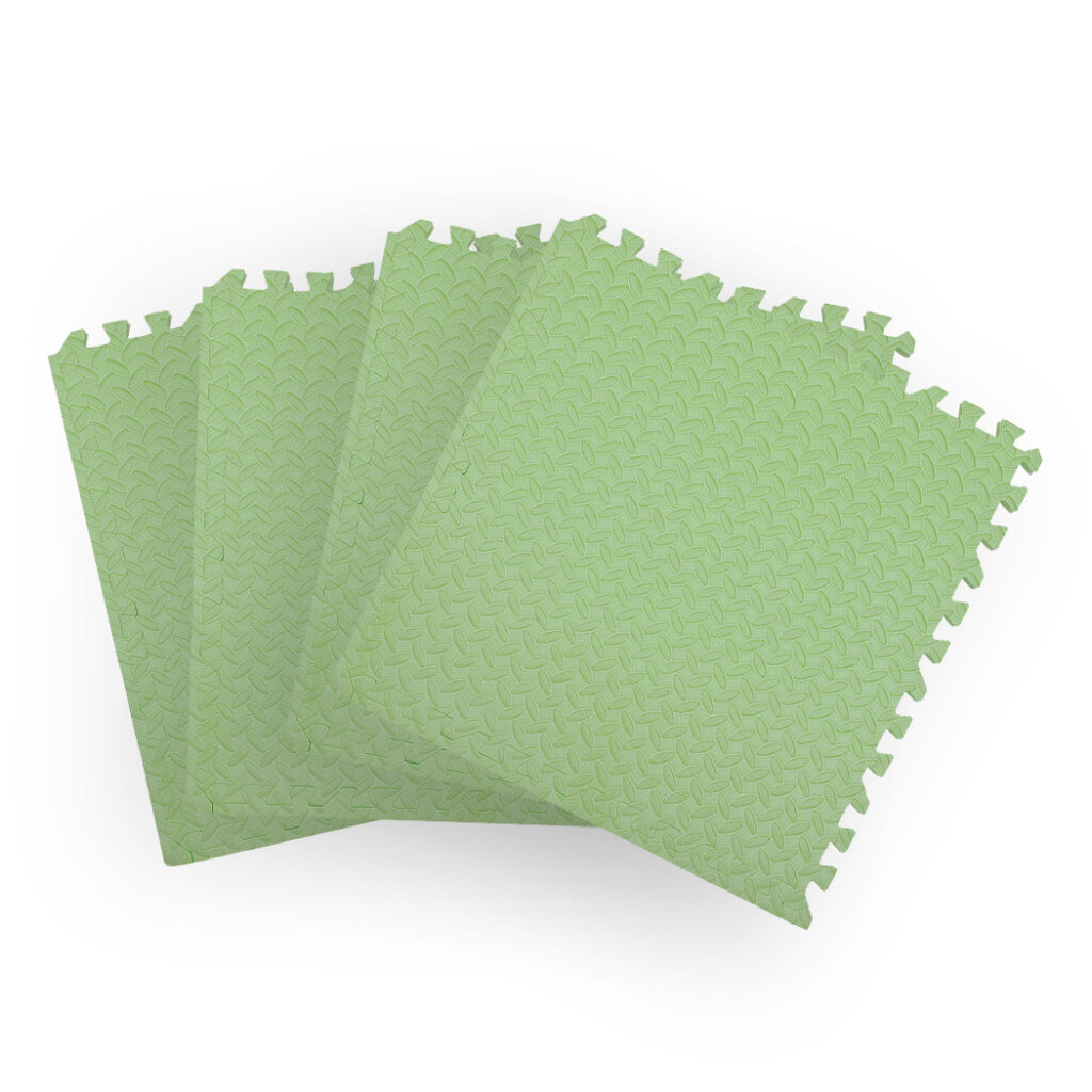 Aplusliving-EVA Foam Kids Play Mat Floor Green